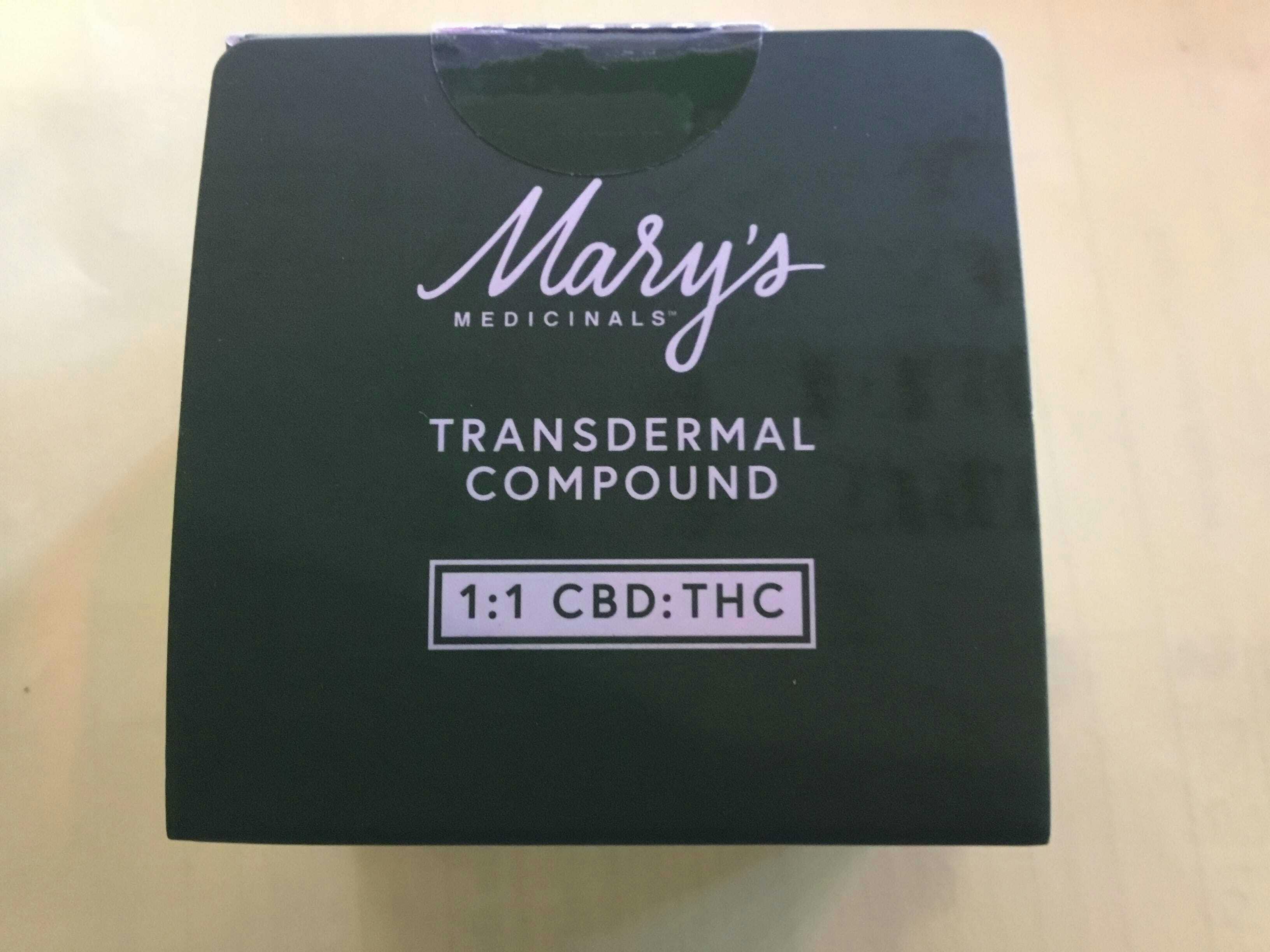 Mary's Medicinals: Mary S Compound - - Compound