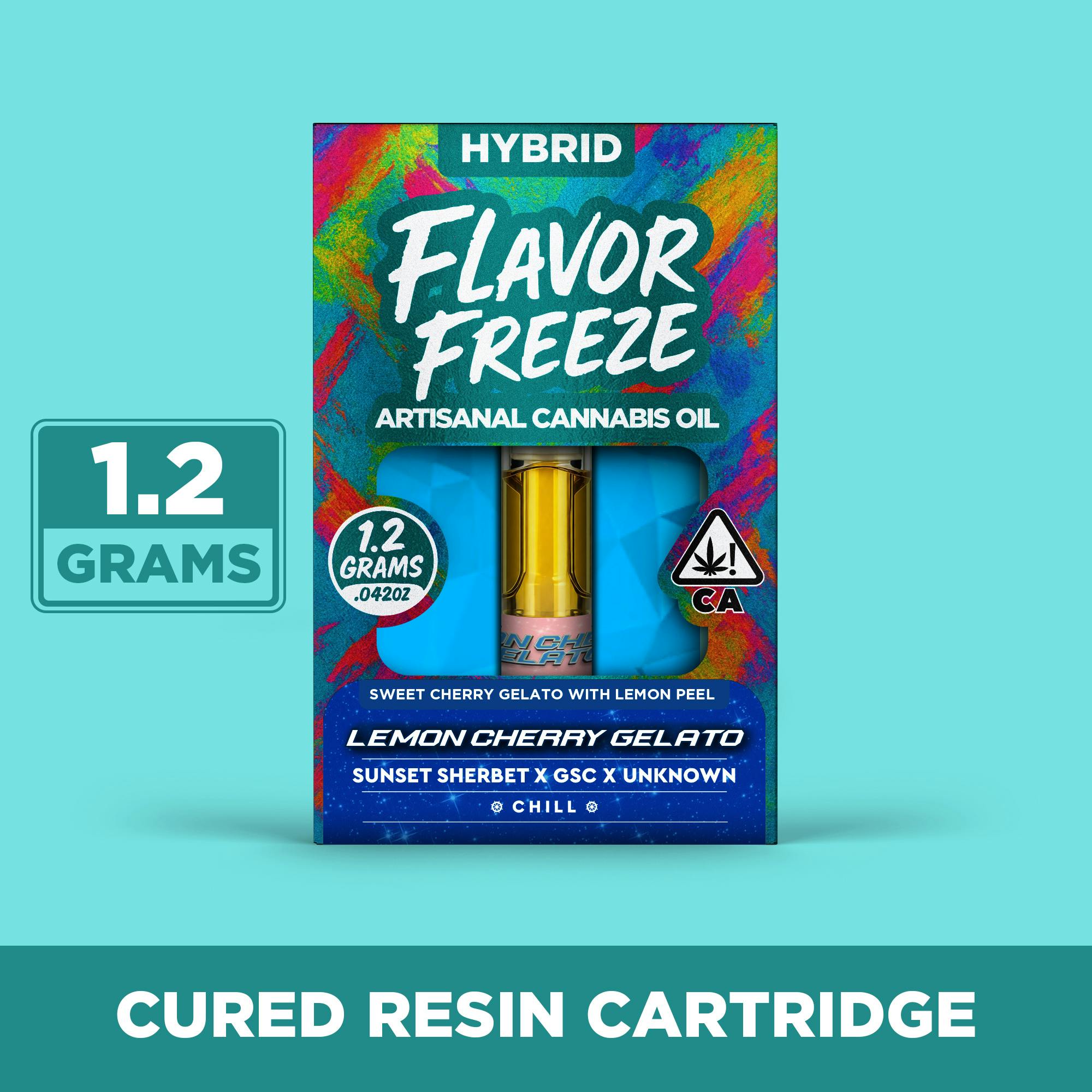 Flavor: Lemon Cherry Gelato