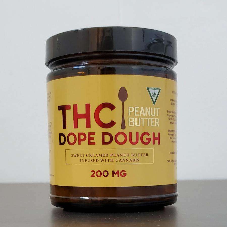 Dope Dough Peanut butter 200mg | Rachel's Dope Co
