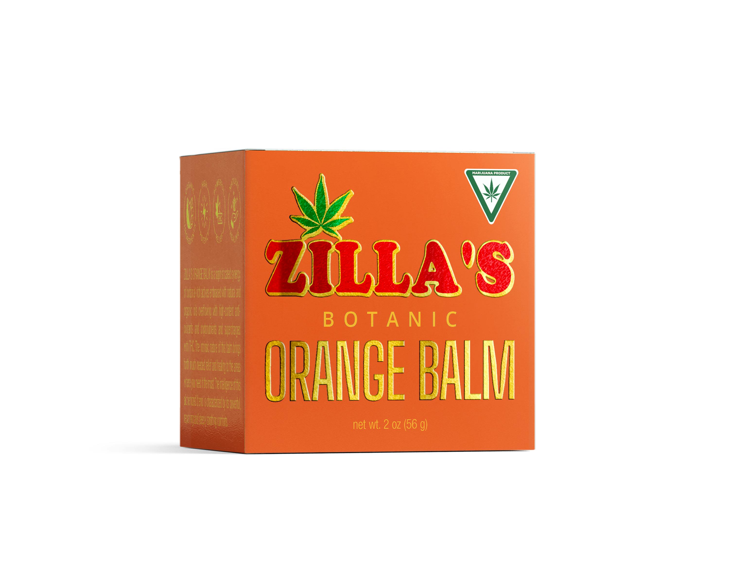 Orange Botanical Balm | Zillas