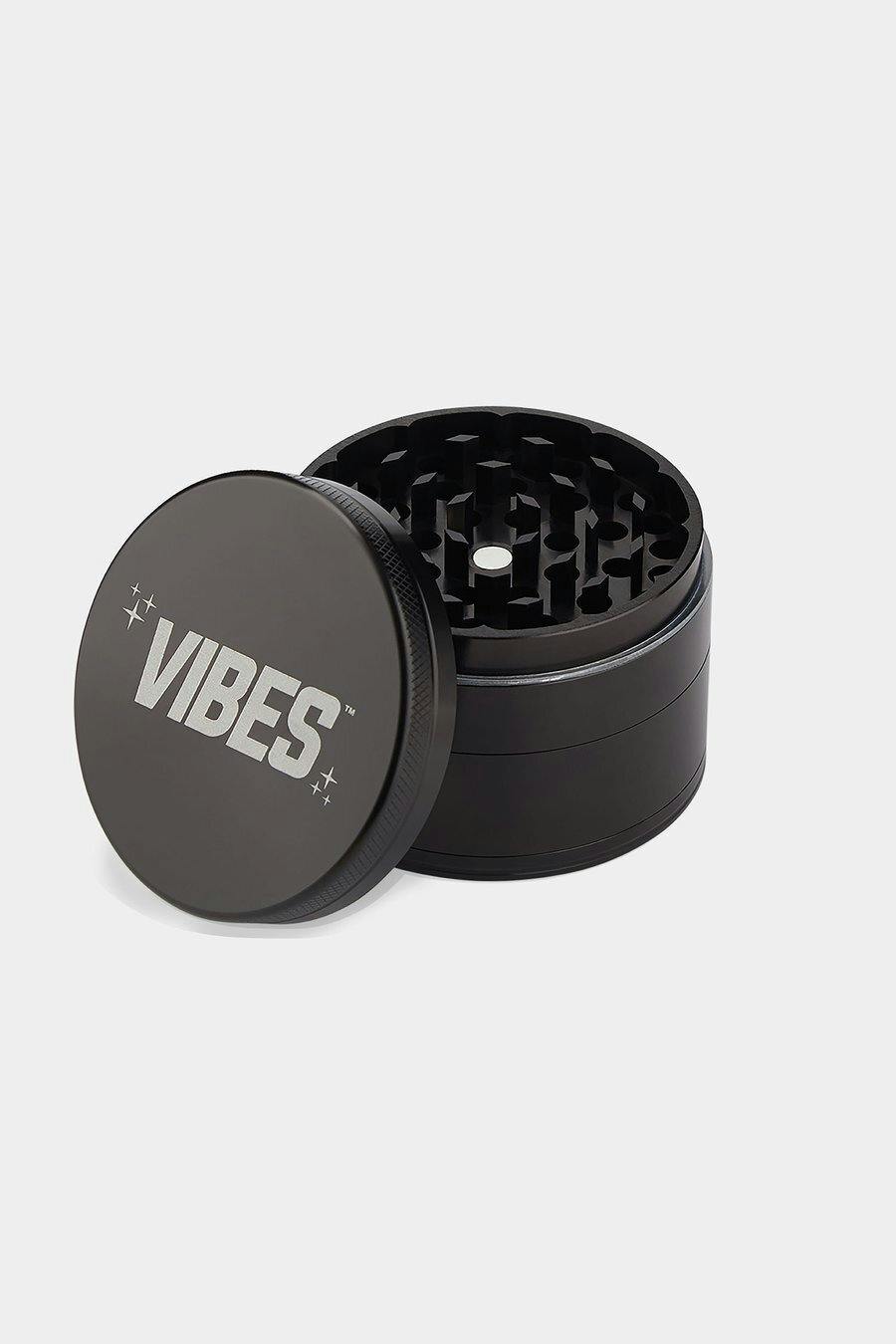 Vibes x Aerospaced - Aluminum 4 Piece - Grinder - Black