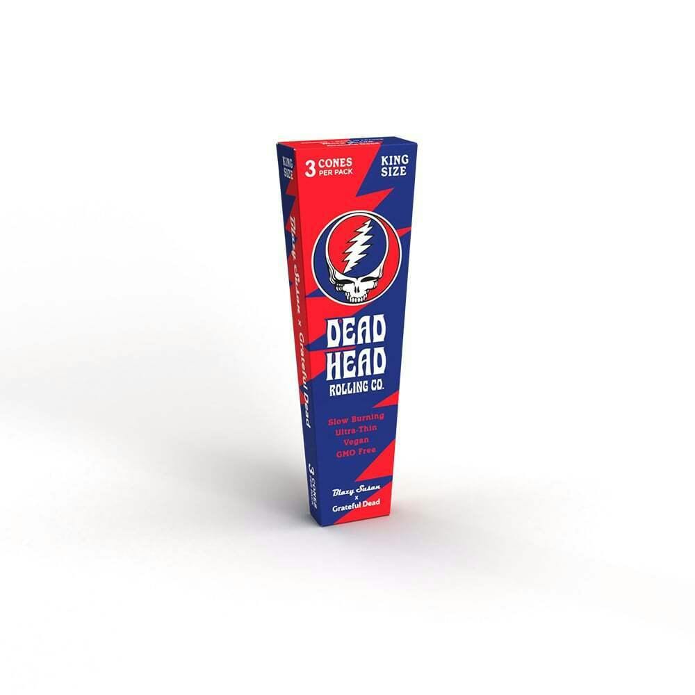 Dead Head Rolling Co King Size White Cones [3pk]