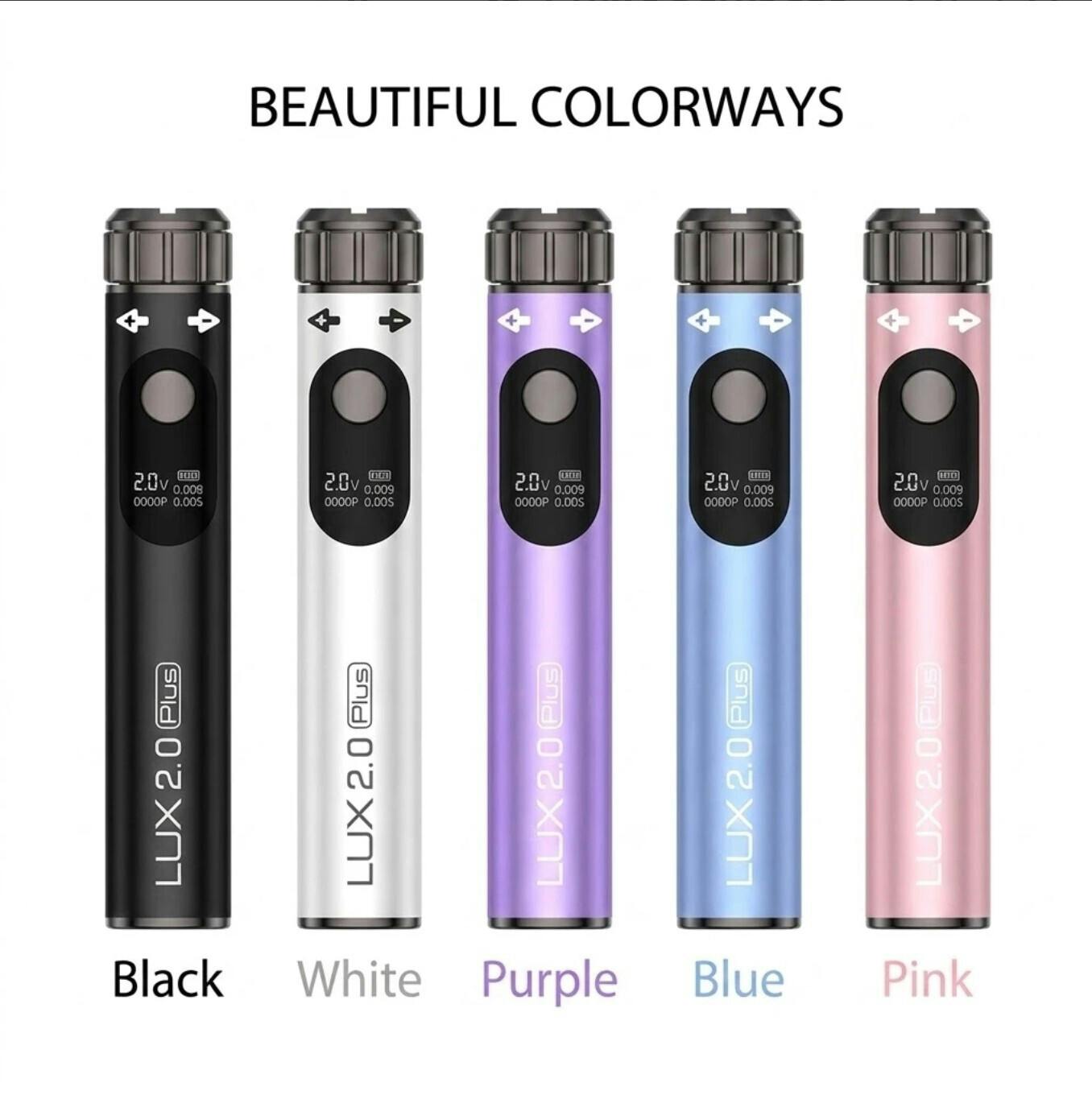 Yocan - LUX 2.0 PLUS 650mah Variable Voltage Battery, at Brothers Cannabis