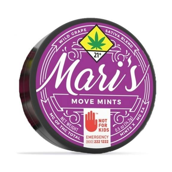 100mg Strawberry (Move) Sativa 20pk - Mari's