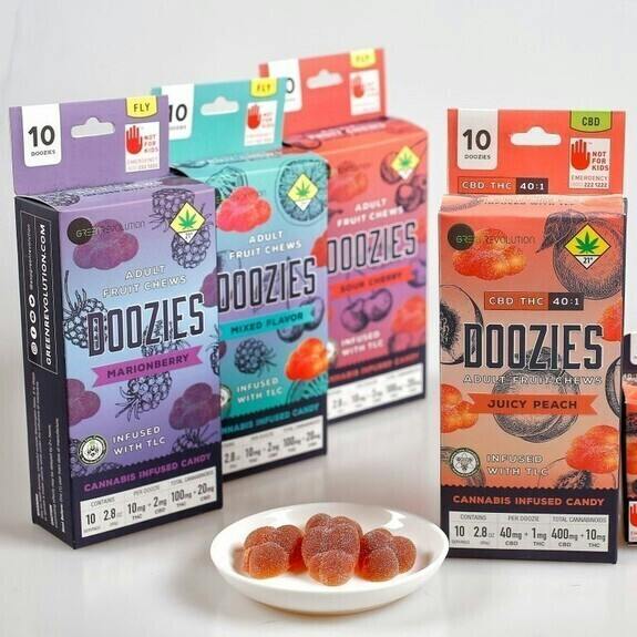150mg 2:1 THC:CBN Marionberry Chill 10pk - Doozies