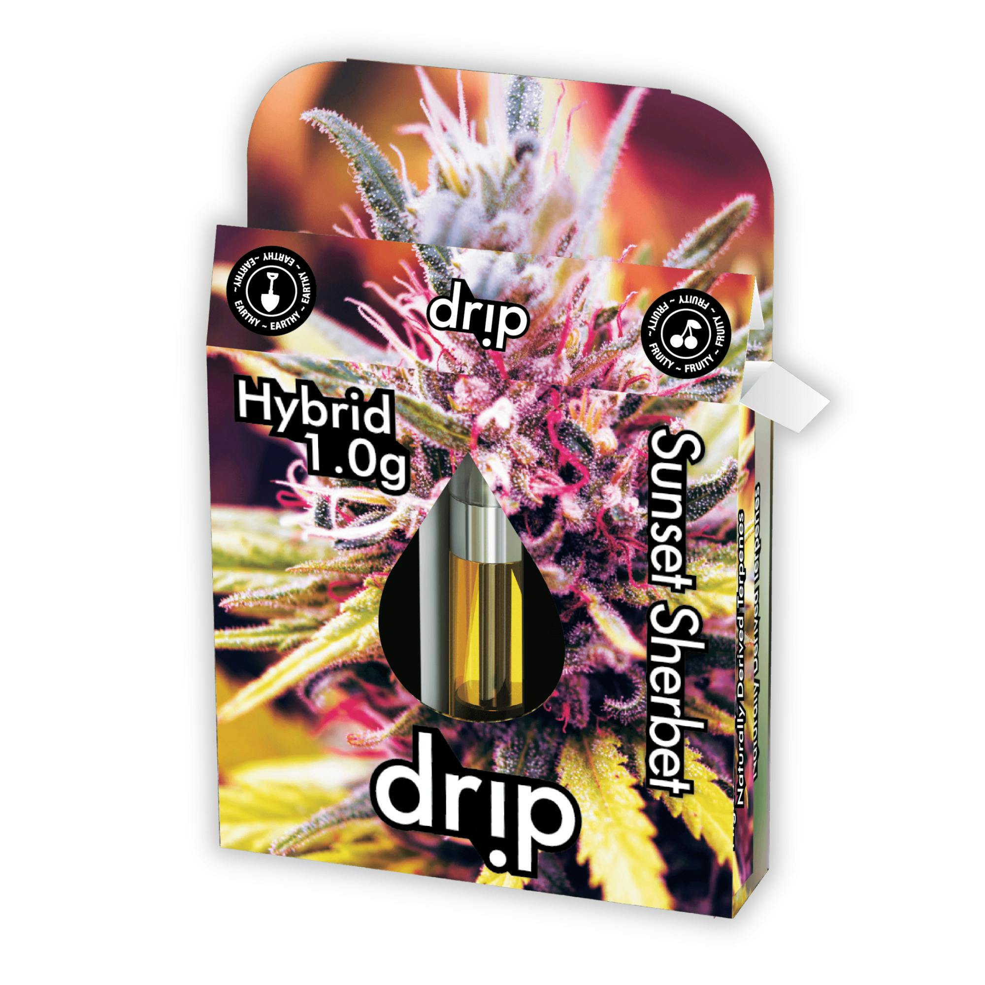 Drip | Distillate 510 Cart | Sunset Sherbert | 1g