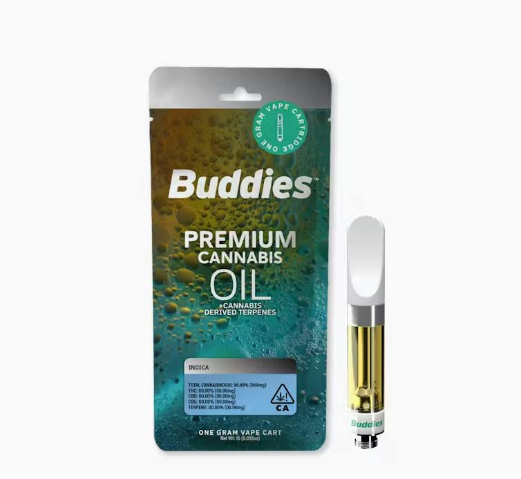 Buddies - 1g PCO + CDT Cart - Grape Gasoline
