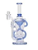 10.25" Straight Recycler - Green