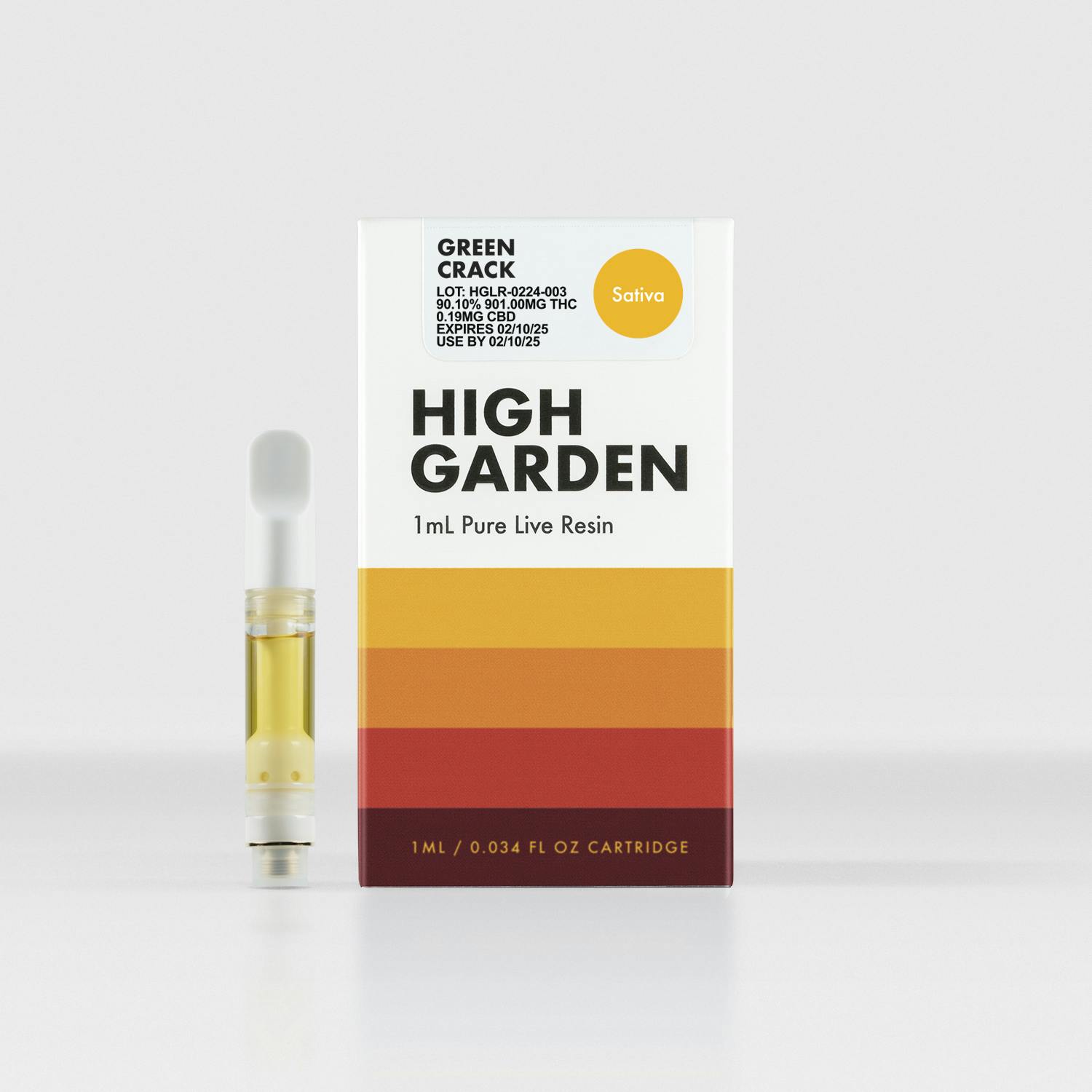 Green Crack Live Resin Cart 1g [C25]