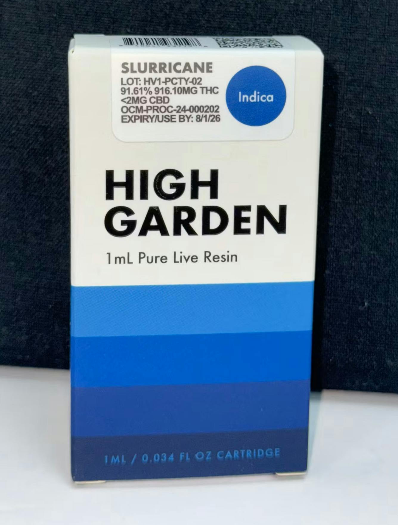 Slurricane (I) Live Resin Cartridge 1g [B55]