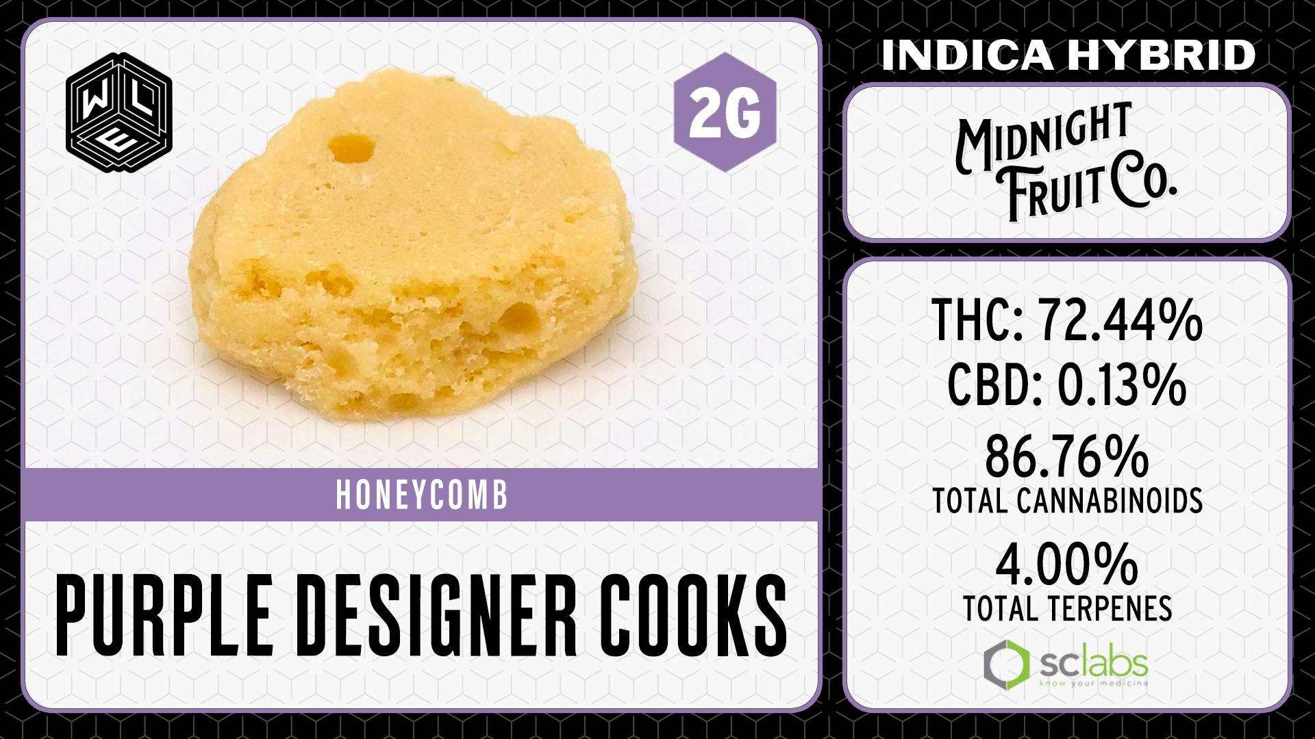 PURPLE: Designer Cooks Honeycomb