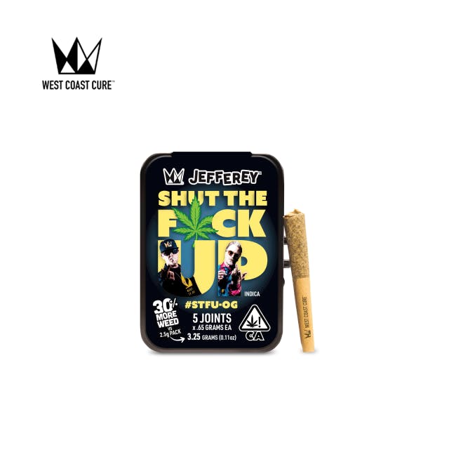 STFU OG - 3.25G 5 PACK DIAMOND INFUSED PREROLLS