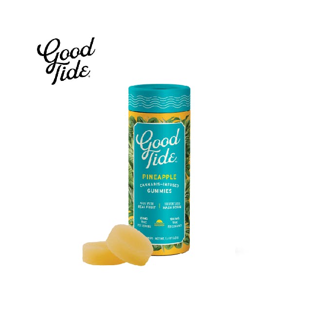 Pineapple: PINEAPPLE 100MG 10 PACK ROSIN INFUSED GUMMIES