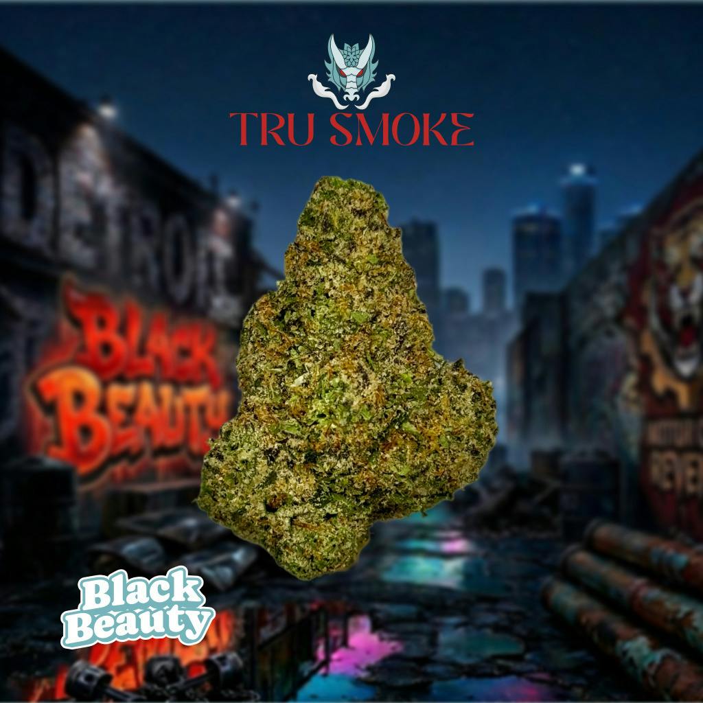 TRU SMOKE | BLACK BEAUTY | BULK FLOWER