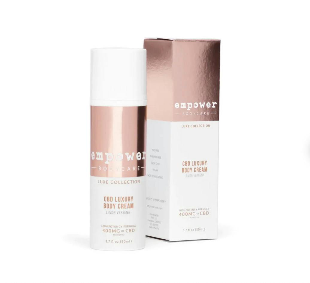 Empower CBD Luxury Body Cream (Lemon Verbena)