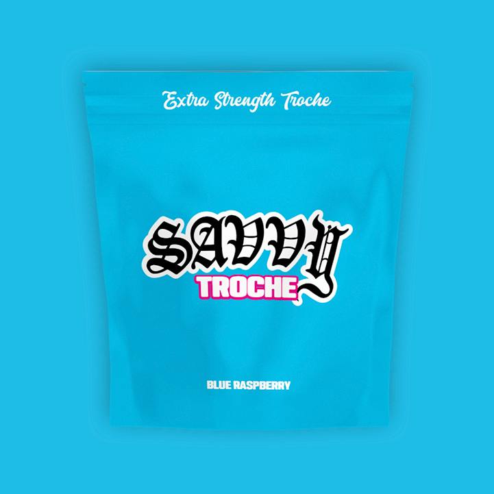 Guap Blue Raspberry Troches