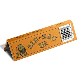 ZIG ZAG: CLASSIC ORANGE 1 1/4' FRENCH CIGARETTE PAPERS