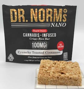 DR. NORM'S: NANO CINNAMON TOAST KRISPIE TREAT HYBRID 100MG SINGLE