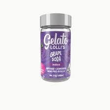 GELATO: GRAPE SODA LOLLIS INFUSED INDICA 2.5G PREROLL 5 PACK