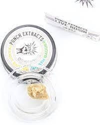 PUNCH: PEANUT BUTTER BREATH TIER 3 LIVE ROSIN BADDER INDICA 1G