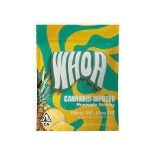 WHOA: PINEAPPLE GUMMY HYBRID 100MG SINGLE
