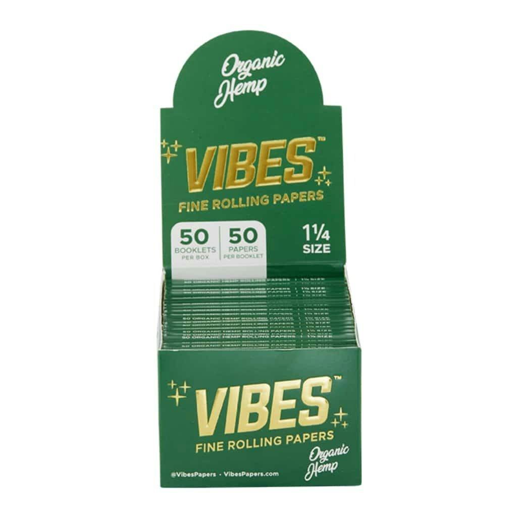 VIBES: ORGANIC HEMP PAPERS 1 1/4"