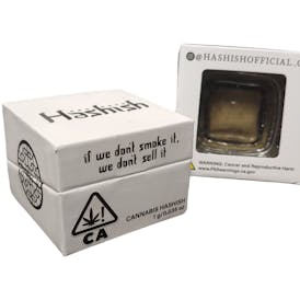 HASHISH: JUICEE OG WHITE BOX POWDER HASH INDICA 1G