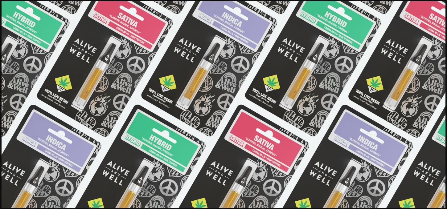 ALIVE AND WELL: GLACIERS CURED RESIN SATIVA 1G