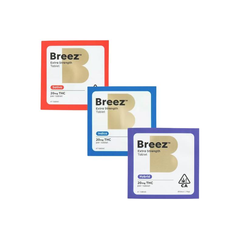 BREEZ: EXTRA STRENGTH TABLETS SATIVA 20MG SINGLE