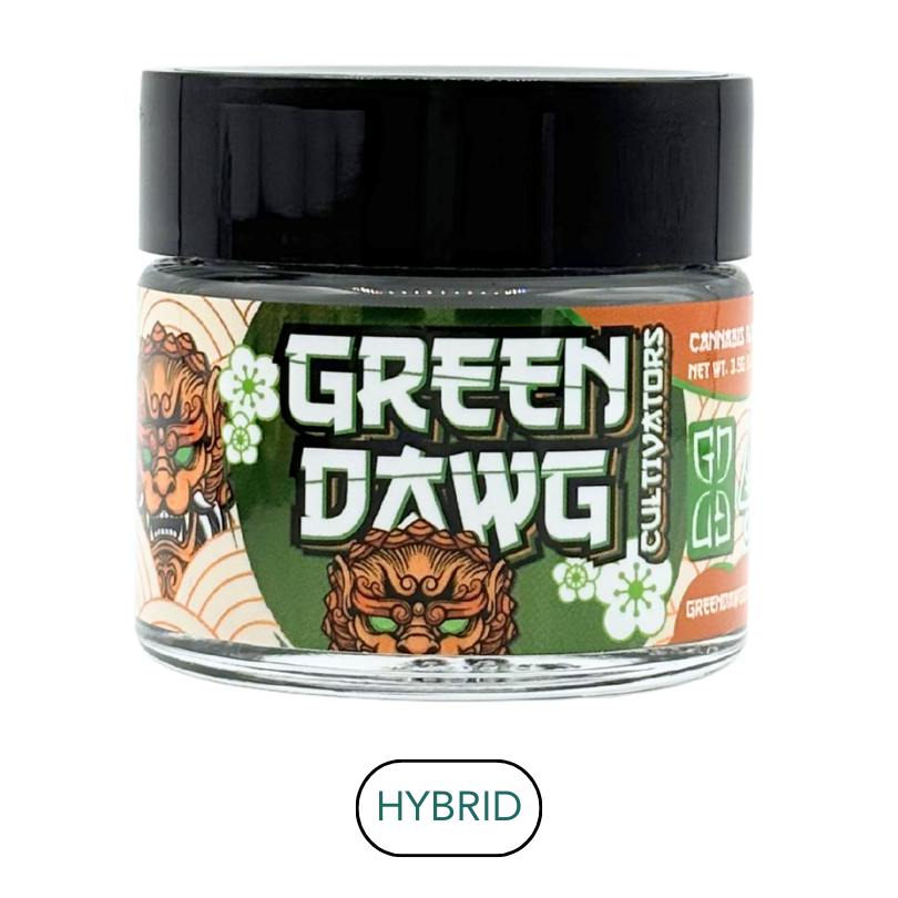 GREENDAWG: BUBBA DAWG INDICA 3.5G