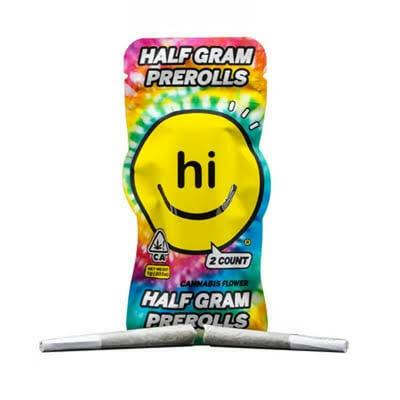 HI: GRAPE SORBET INDICA 1G PREROLL 2 PACK