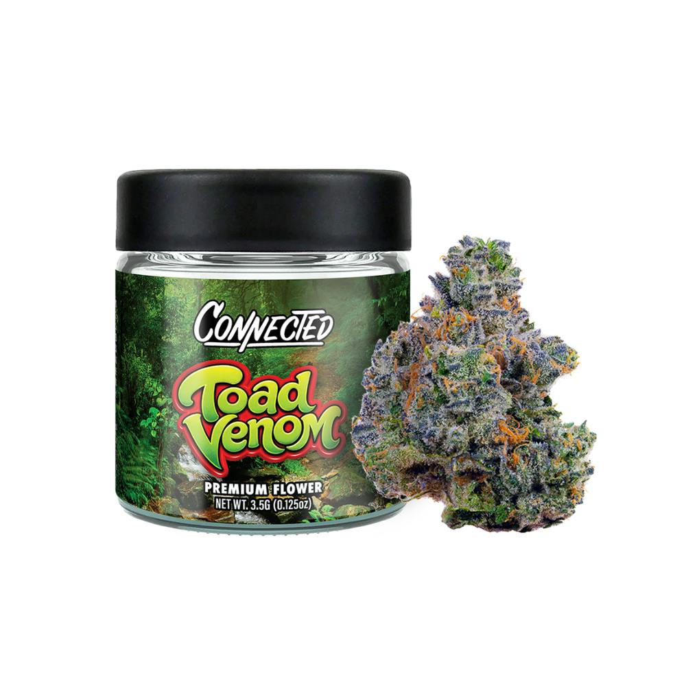 CONNECTED: TOAD VENOM JAR INDICA 3.5G