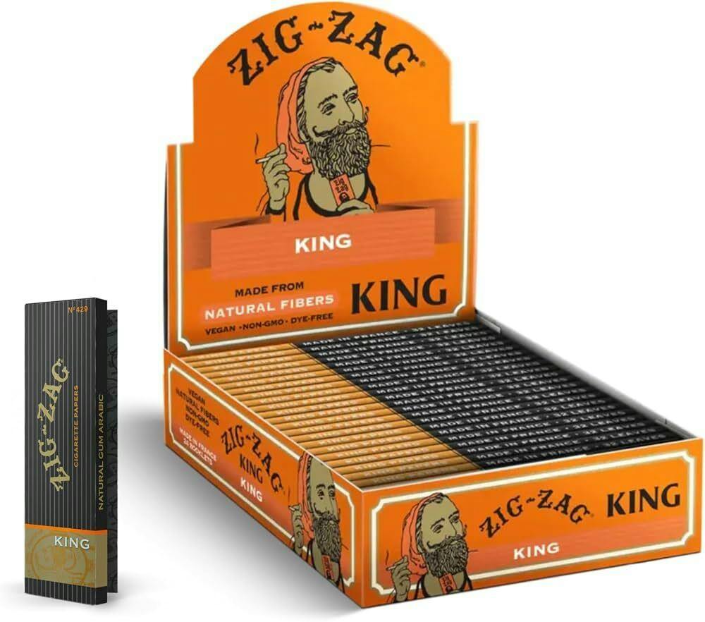 ZIG ZAG: CLASSIC KING SIZE SLIM ROLLING PAPERS