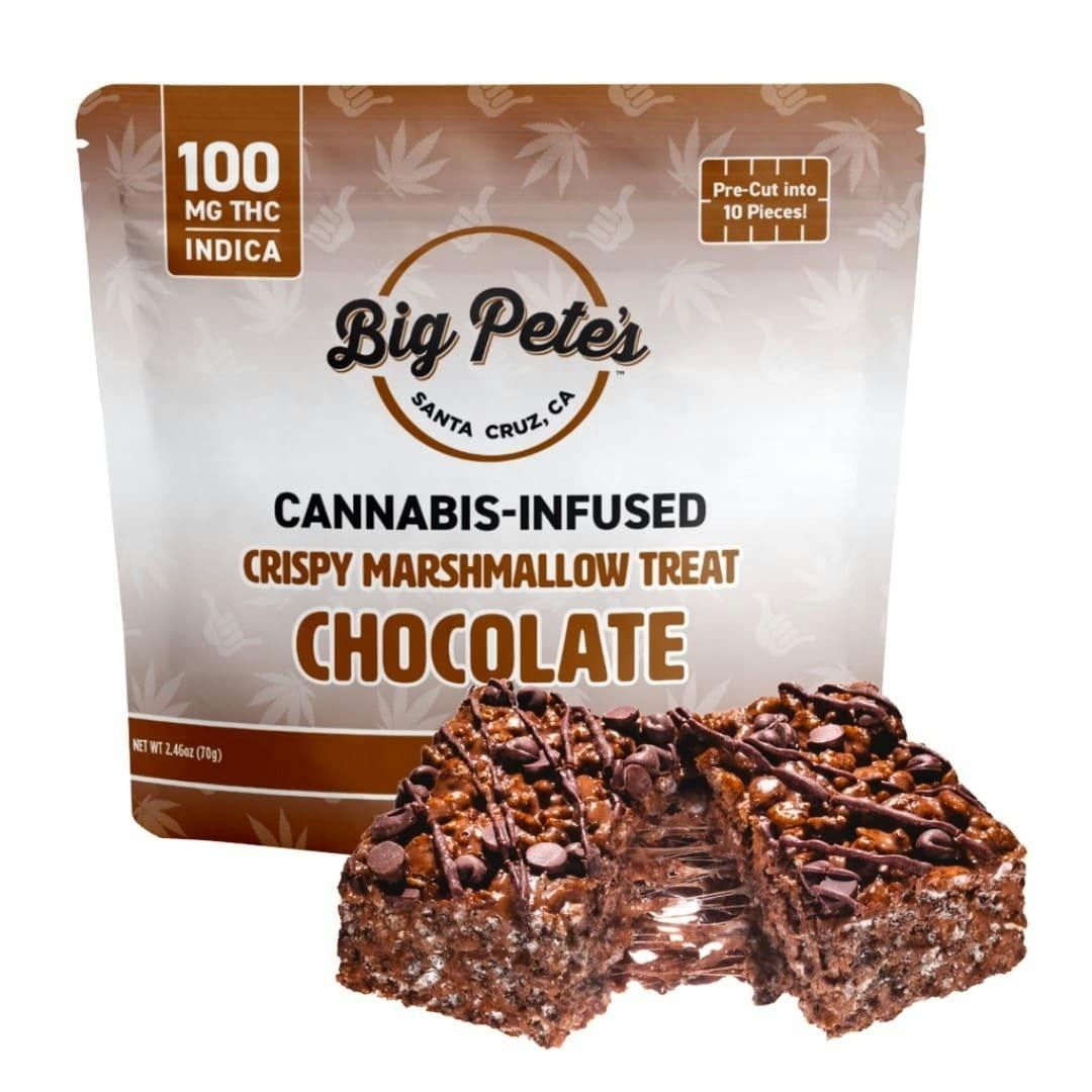 BIG PETES: CHOCOLATE RICE KRISPIE INDICA 100MG SINGLE