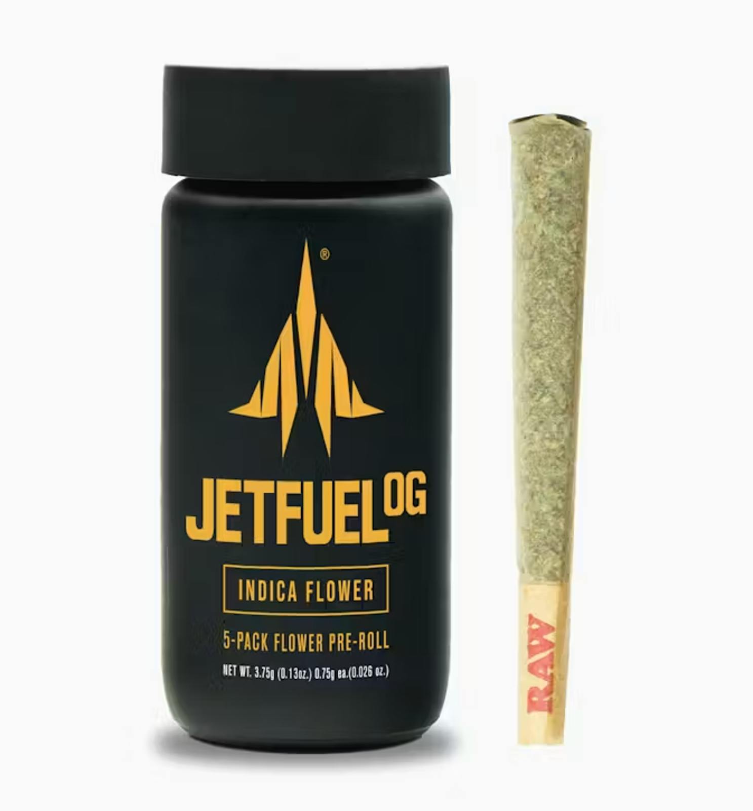 JETFUEL OG: JET FUEL OG INDICA 3.75G PREROLL 5 PACK