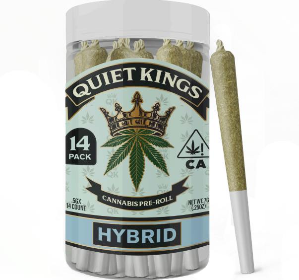 QUIET KINGS: MAGNUM OG HYBRID 7G PREROLL 14 PACK