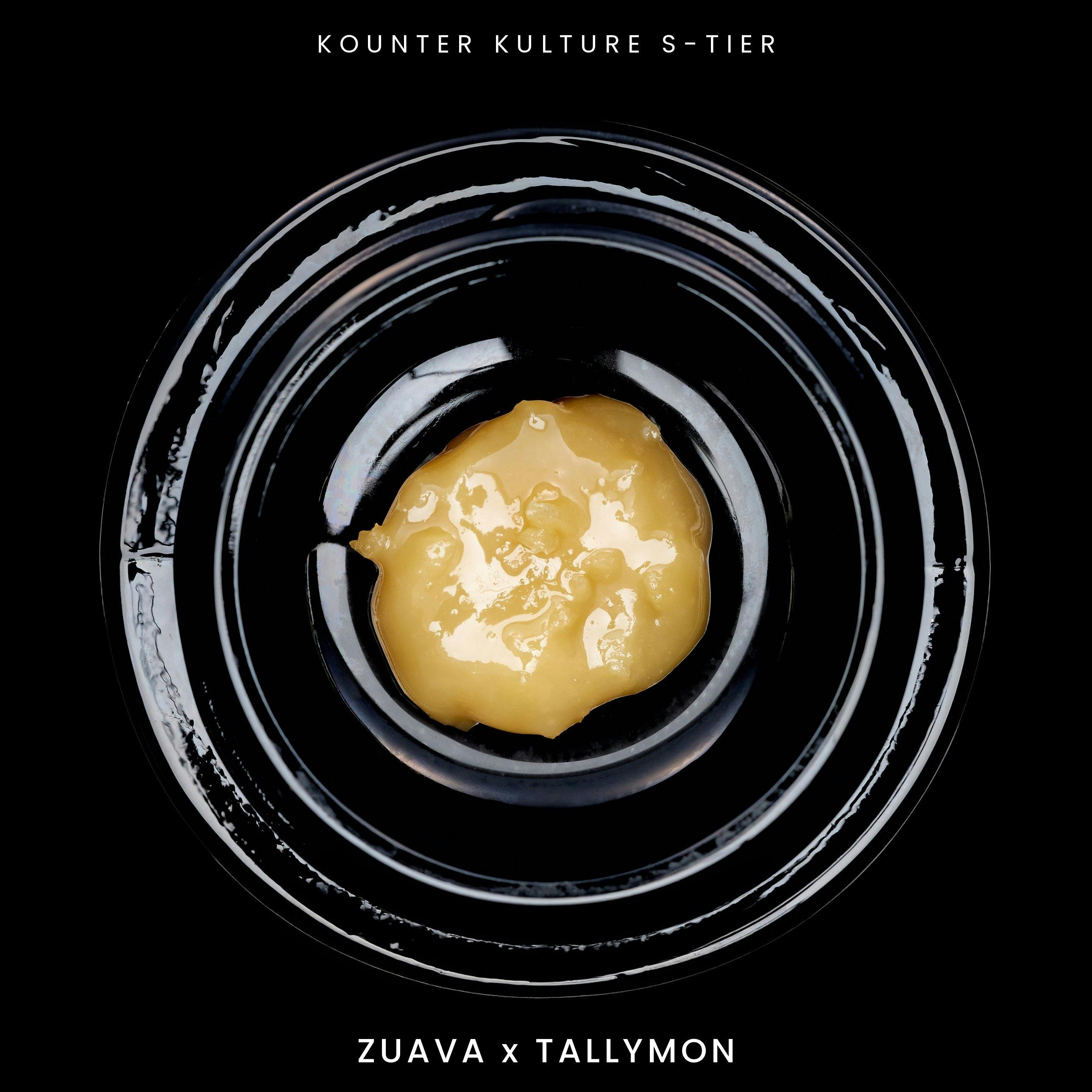 KOUNTER KULTURE: ZUAVA X TALLYMON LIVE ROSIN BADDER HYBRID 1G