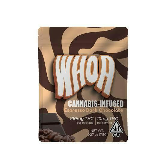 WHOA: DARK CHOCOLATE ESPRESSO BITE HYBRID 100MG