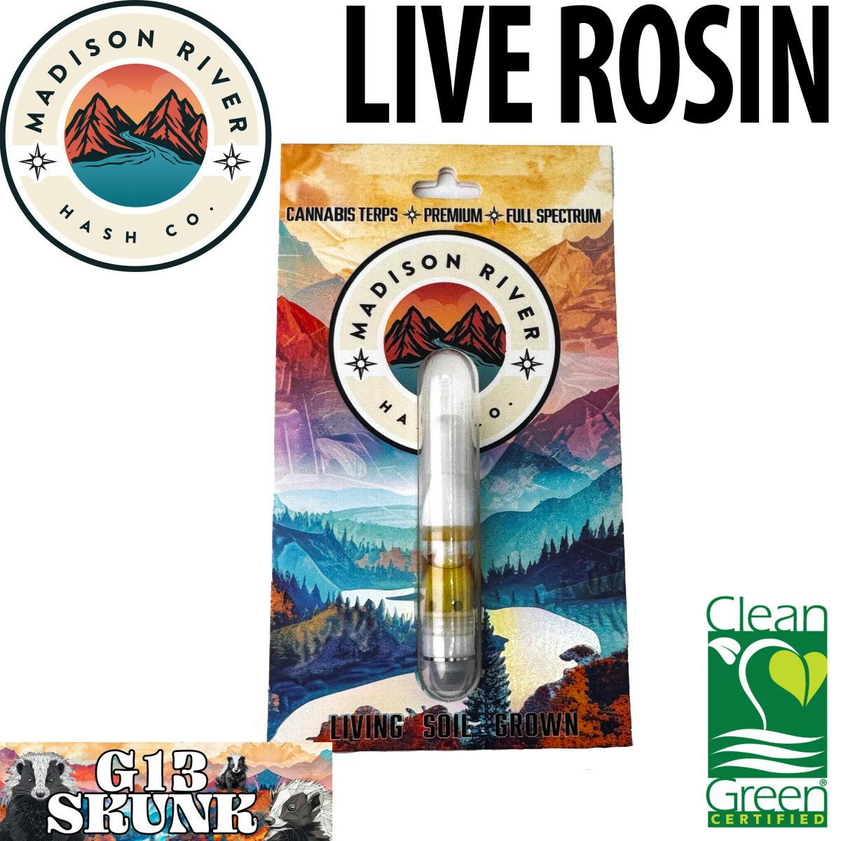 Cartridge | MRHC | G13 Skunk Live Rosin