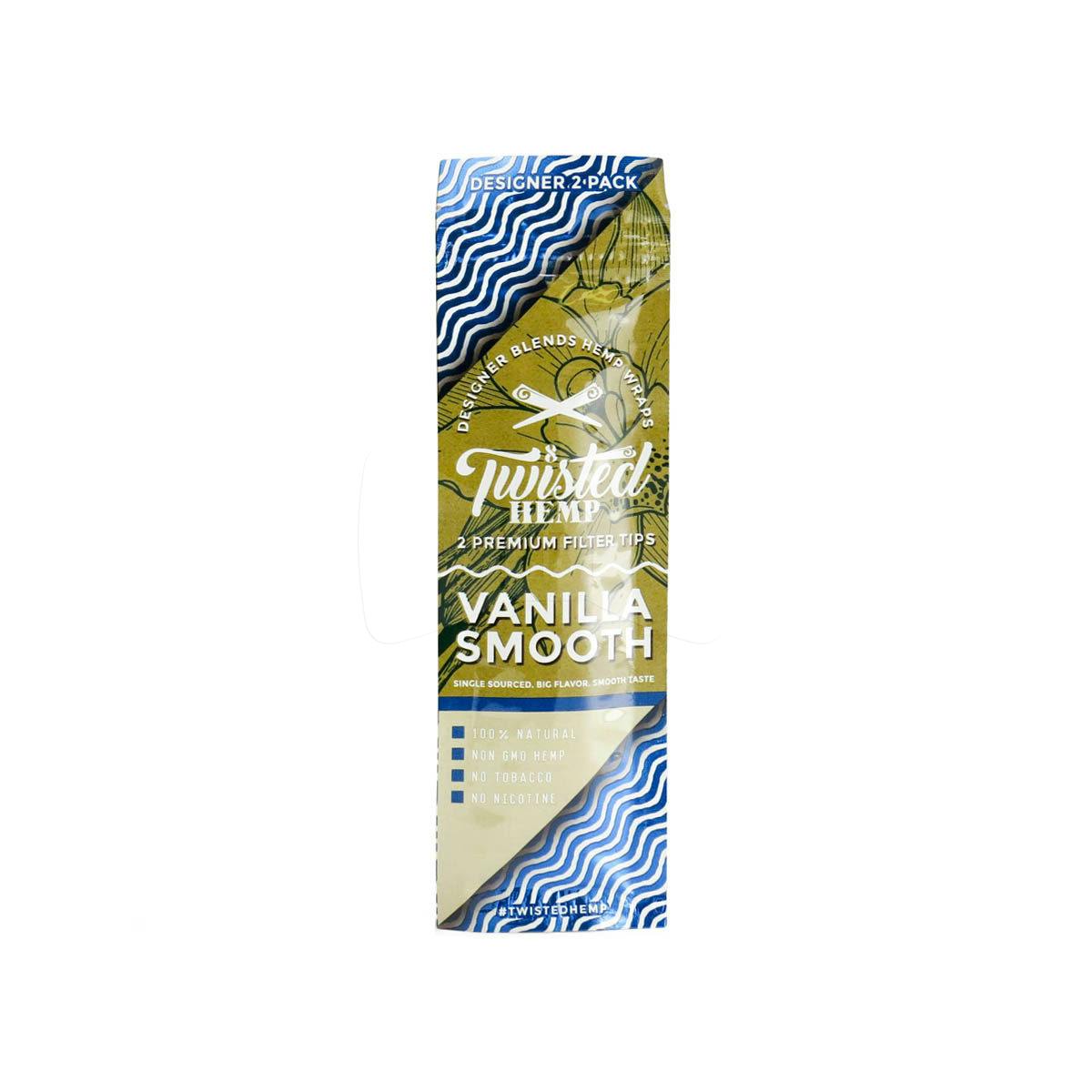 Twisted Hemp Vanilla Smooth Wrap