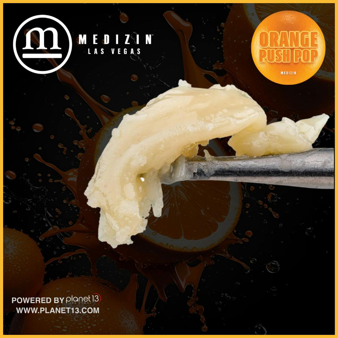 Medizin Orange Push Pop .5g Live Rosin