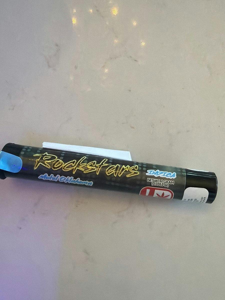 Rockstar - 1g Pre Roll - Motel Oklahoma - Indica at BCC Collective - Cannabis Dispensary