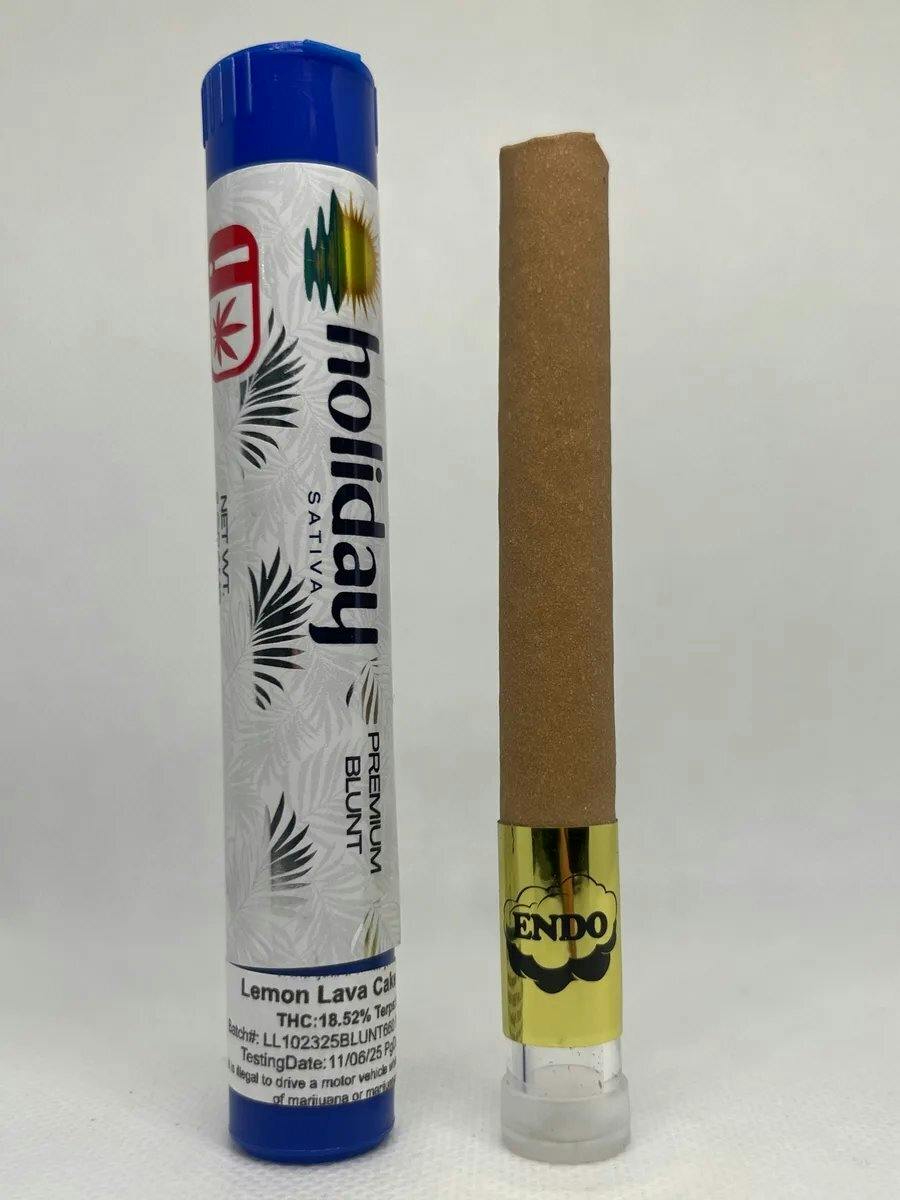 HOLIDAY Glass tip Blunt 2g Lemon Lava Cake