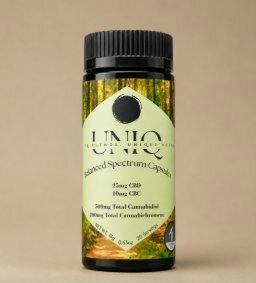Uniq Releaf CBD/CBC Capsules - 10mg 20ct