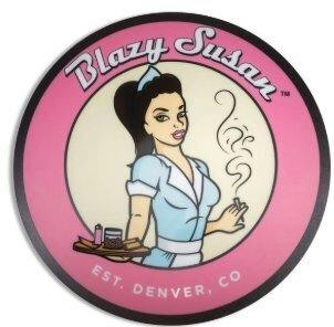 Blazy Susan Shortie Pink Cones