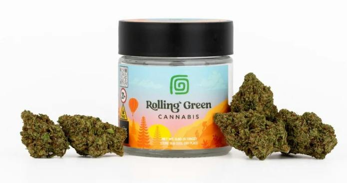 Rolling Green | Flower | Glitter Bomb