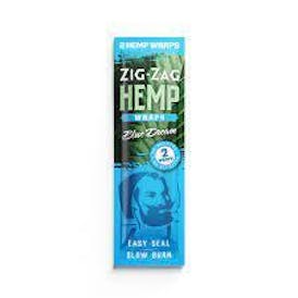 Zig Zag Hemp Wraps - Blue Dream