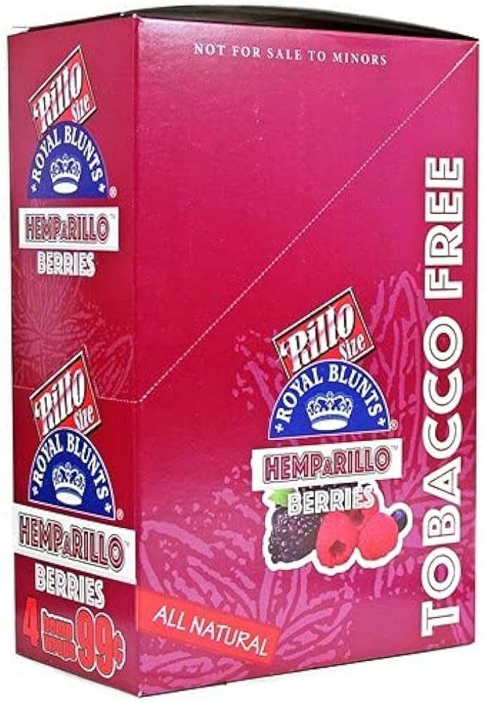 Royal Blunts - Hemparillo - Berries 4 Pack