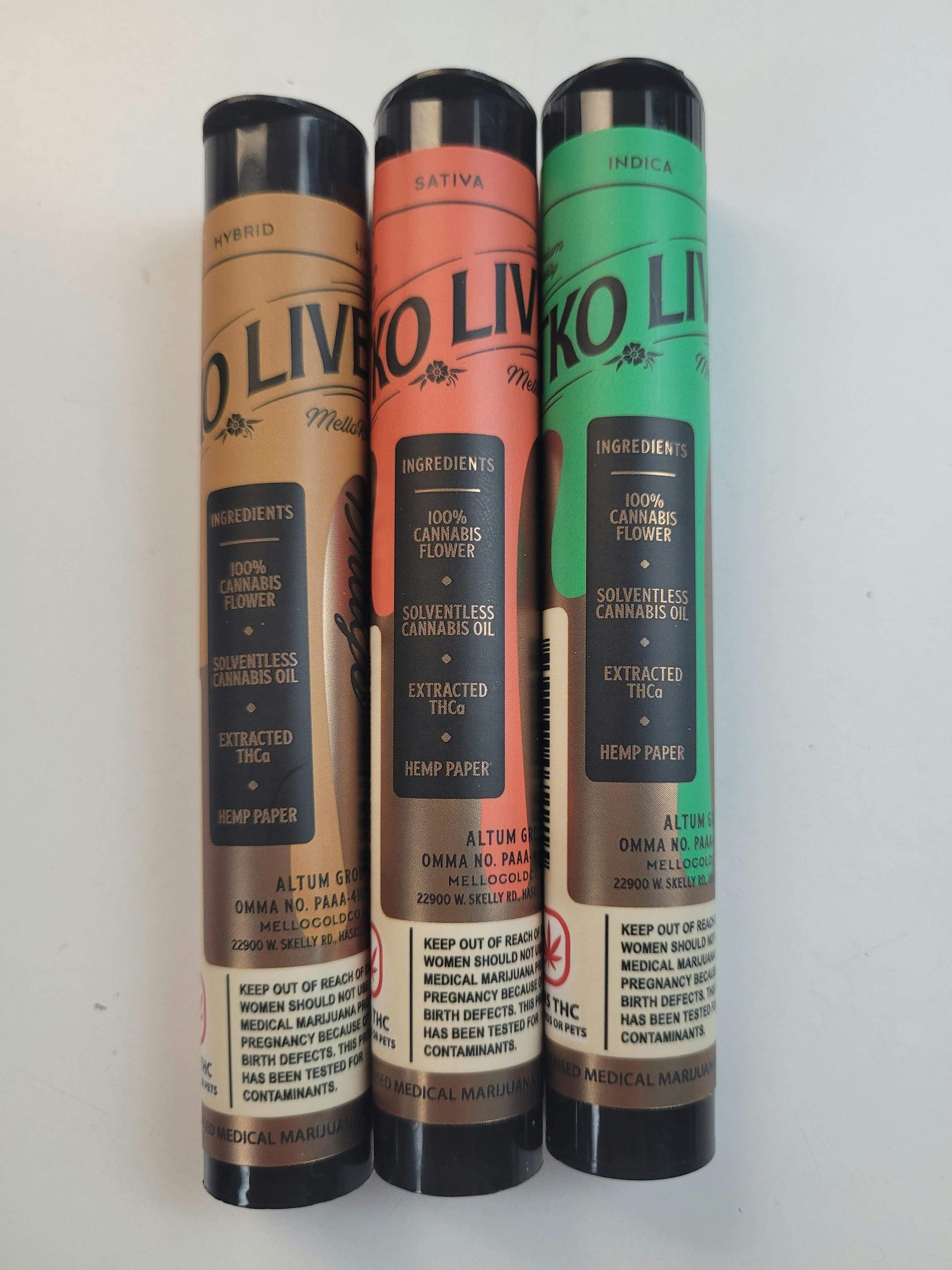 TKO Live - Infused (ThcA) Pre Roll - HeadBanger Jam