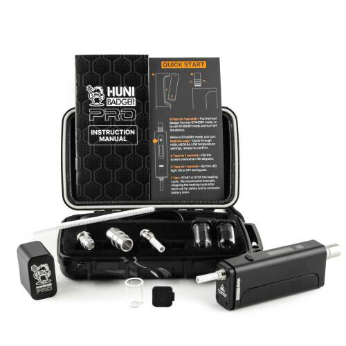 Huni Badger Pro - Onyx Black Vaporizer Kit